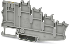 Flange terminal, grey