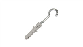 Kołek Rozporowy Fi8 Z Hakiem Sufitowym 8X40 Fix-08S /100Szt./