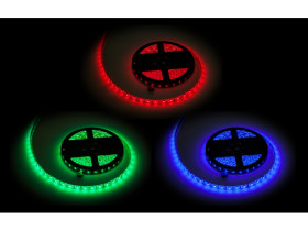 Sznur diodowy 5m Rebel (300x5050 SMD) RGB, wodoodporny , 12V