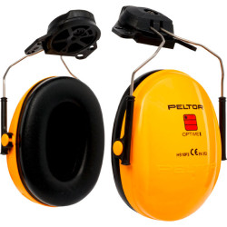 3M&#x2122; PELTOR&#x2122; Optime&#x2122; I Earmuffs, 26 dB, Yellow, Helmet Mounted, H510P3E-405-GU
