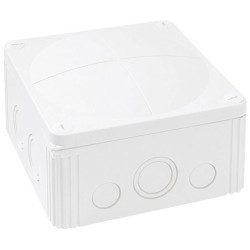 Wiska 10062210 Junction box (L x W x H) 140 x 140 x 82 mm White IP66/IP67