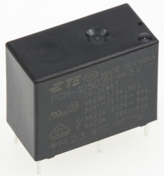 Przekaźnik monostabilny, SPDT, 5V dc, -40 → +85°C, montaż PCB, TE Connectivity
