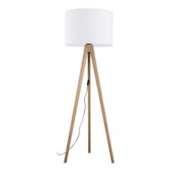 Lampa podłogowa na trójnogu z białym abażurem GRAND 16006 TK Lighting