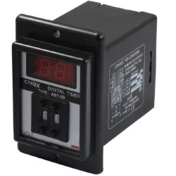 Przekaźnik czasowy zwłoczny Timer ASY-2D (0-99sek.) 24V AC/DC
