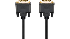 Kabel Dvi-I Full Hd Dual Link, Pozłacany - Długość Kabla 2 M