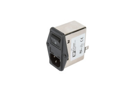 Filtr wejściowy złącza IEC1 2A XP Power Śruba 5 x 20mm