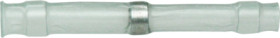 Butt connector with heat shrink insulation, 0.3-0.8 mm², AWG 22 to 18, transparent, 26 mm, 054955-000