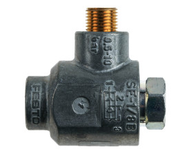 Szybki zawór wydechowy G 1/8 10 barów Cynk odlewany rura: 5mm Festo