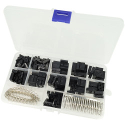 Zestaw złącz JST SM 2.54 mm w organizerze