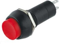 MS1214-R Przełacznik typu push on (czerwony) bistabilny, otwór M12