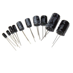 KONDENSATORY ELEKTROLITYCZNE ZESTAW 120szt TYP3