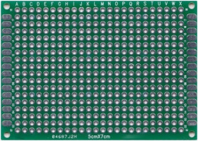 PI32A złytka uniwersalna dwustronna 40x60mm, raster 2,54mm