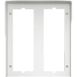 Osłona z daszkiem do paneli sfera 6 modułów biała 350562