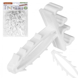 Uchwyt kablowy podwójny szybki montaż do kabli okrągłych fi: 6-9 mm APP-02/2