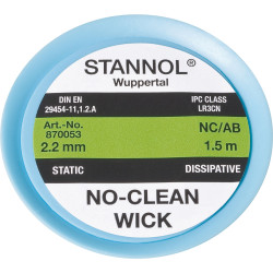 Stannol 870053 Desoldering Braid 2.2mm 1.5m