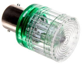 Dioda LED do kolumn sygnalizacyjnych IK błyskająca 24 V AC/DC zielona, T0-IKMF024Y