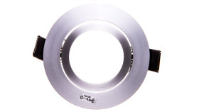 Oprawa Punktowa 1X50w Gx5,3 Iiikl. 12V Ip20 Evit Ct-Dto50-Al Aluminium 18561