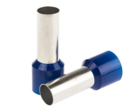 Końcówka kablowa zaciskana 50mm² długość 25mm Niebieski średnica 10.3mm Izolowane RS PRO