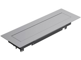 Top Frame X-Large kaseta z ramką symetryczna, szary metaliczny, Bachmann (925.8