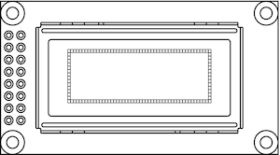 OLED-050H016A 50 x 16 Graphic OLED