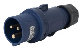 Wtyczka przenośna 16A 3P 230V niebieska IP44 SpeedPRO 13200\P01