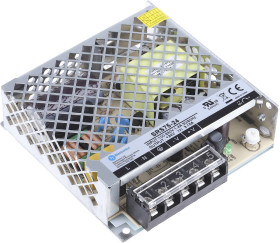 Zasilacz impulsowy nap. wyjściowe: 24V dc 76.8W 3.2A 1 wyjście nap. wejściowe: 100 → 240V ac Montaż w obudowie