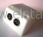 Gniazdo ab. TV -TV ( końcowe ) na tynk 1645