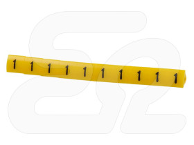 Oznacznik OZ-1/"1" do przewodów E04ZP-01020200200 ERGOM