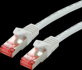 21152660 Patch cable Cat. 6 S/FTP (PiMF), LSOH, white, 0.5 m