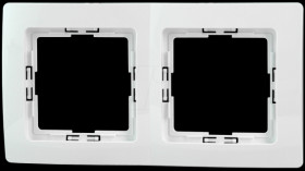 3085.0200.4 Cover frame for HK05, two-way