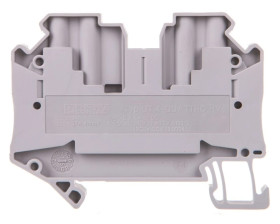 Złączka szynowa 4-przewodowa 4mm2 szara Ex UT 4-QUATTRO HV 3048823 /50szt./