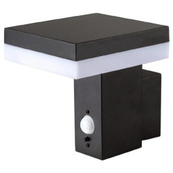 Kinkiet Ogrodowy Solarny LED 5,5W 4000K Lampa Elewacyjna Czarna SOLARIS 2 Kobi