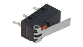 Mikroprzełącznik Snap Action Z Dźwignią Spdt 2A/125Vac Poz 2 D2fd-2L1-1T