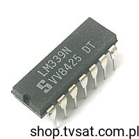 LM339N Quad Comparators DIP14 SIGNETICS