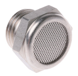 Tłumik hałasu , G 1/4 męskie Gwintowany 1/4 in Stal nierdzewna Legris