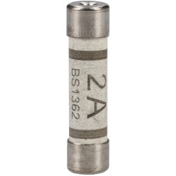 R-TECH 260102 6X25mm 2A 240VAC ceramic fuse Plug Top fuse