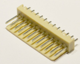 GW12S wtyk prosty do druku 12 pin, raster 2,54