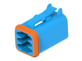 Złącze samochodowe 6-pinowe TE Connectivity 2-rzędowe Żeński 13A DT06-6S Kabel Kabel wTYK 6-DROŻNY