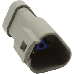 Socket housing, for rectangular miniature plug, PX0111P03GY