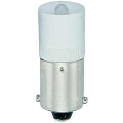 Signal Construct MEDB2562 10mm 12VDC White LED Indicator BA9s Base