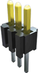 Złącze szpilkowe 20-pinowe raster: 1.27mm -rzędowe Samtec Przewlekany