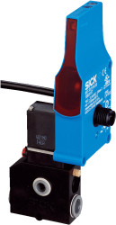 Czujniki fotoelektryczne Retrorefleksyjny w obudowie prostokątnej SICK PNP zakres 1,5 m LED