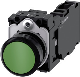 Przycisk SPDT średnica wycięcia 22mm, montaż panelowy Siemens