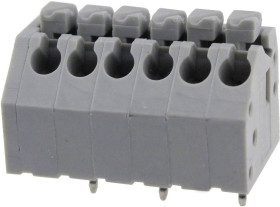 Degson DG250-3.5-02P-11-00AH-1 Zacisk sprężynowy 0.82 mm² Ilość styków 2 szary 1 szt.