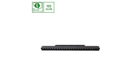 System Shift - Grid L Oprawa Na Szynoprzewód 404X23x42mm 22W 35St Czarny 5...