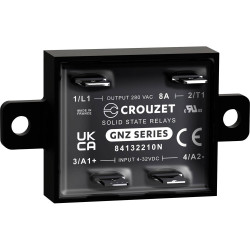 Crouzet 84132210N SSR 8A 280VAC Zero-Voltage Switching 1pc
