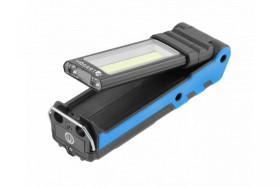 Latarka LED warsztatowa akumulatorkowa USB Li-Ion 3,7V 2000mAh HT1E407