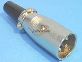 MIKROFONOWY WTYK 3PIN KABEL SKRĘCANY