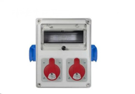 ROZDZIELNICA R BOX 240 8S 2x16/5, 2x230V PAWBOL B.1811