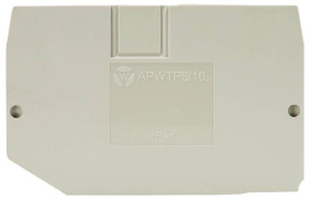 Płyta zamykająca Wieland Electric WTP 6/10 07.313.4155.0, 10 szt.